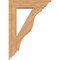 Ekena Millwork Funston Traditional Smooth Bracket w/ Offset Brace, Western Red Cedar, 7 1/2"W x 30"D x 42"H BKT0806X30X42FST01SWR - alternate 4